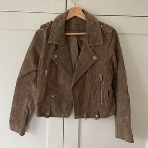 Blank NYC Suede Moto Jacket
